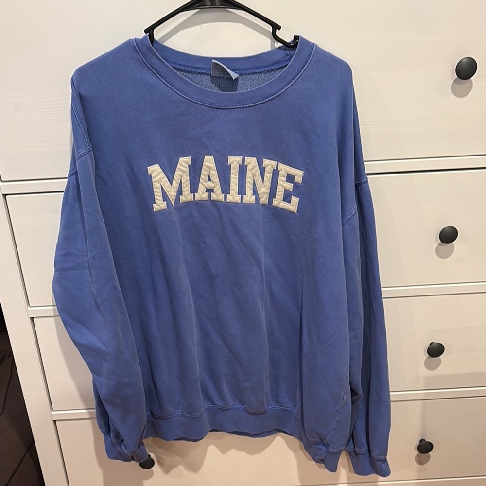 Blue Maine Sweatshirt